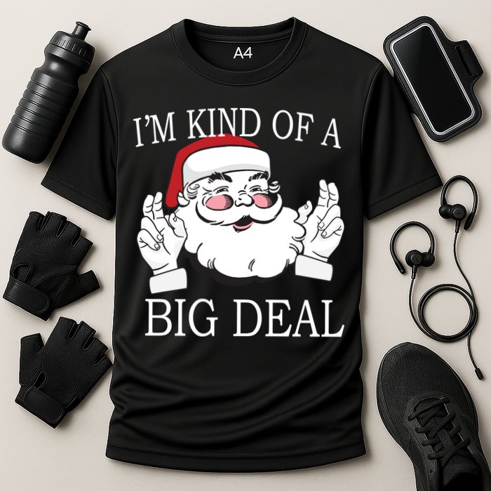 Santa Claus I'm Kind of A Big Deal Cooling Performance Crew T-Shirt
