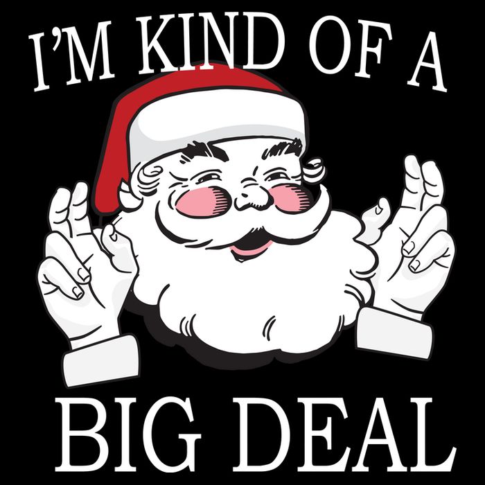 Santa Claus I'm Kind of A Big Deal Cooling Performance Crew T-Shirt