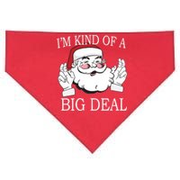 Santa Claus I'm Kind of A Big Deal USA-Made Doggie Bandana