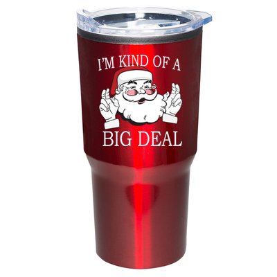 Santa Claus I'm Kind of A Big Deal Tumbler