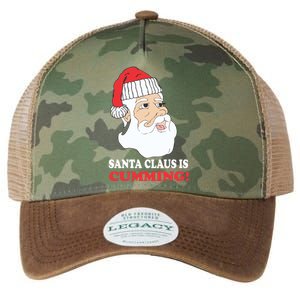 Santa Claus Is Cumming Dirty Humor Legacy Tie Dye Trucker Hat