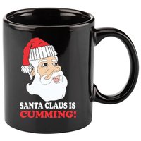 Santa Claus Is Cumming Dirty Humor 11oz C Handle Ceramic Mug