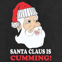 Santa Claus Is Cumming Dirty Humor Beanie