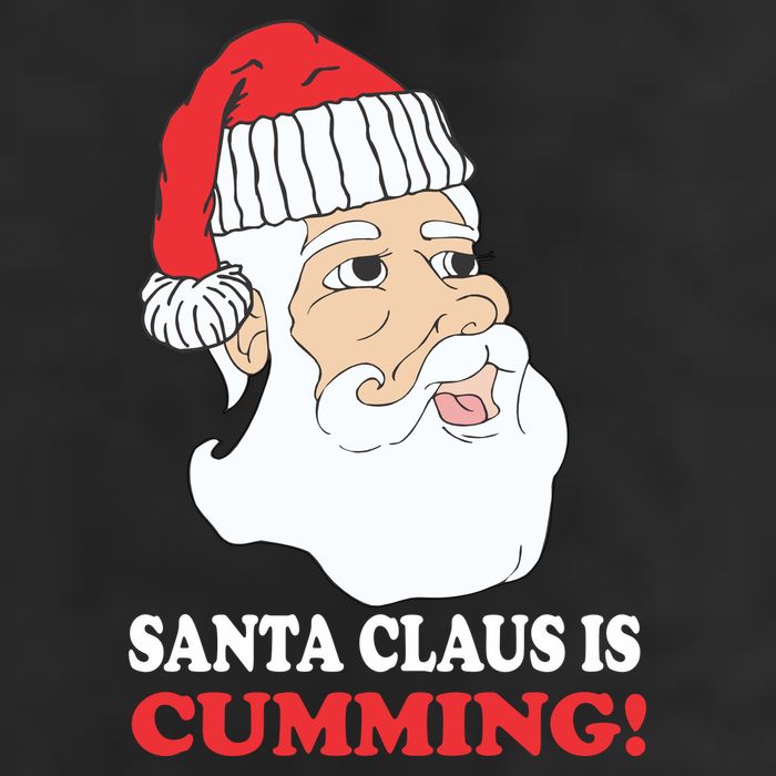 Santa Claus Is Cumming Dirty Humor Beanie