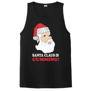 Santa Claus Is Cumming Dirty Humor PosiCharge Competitor Tank