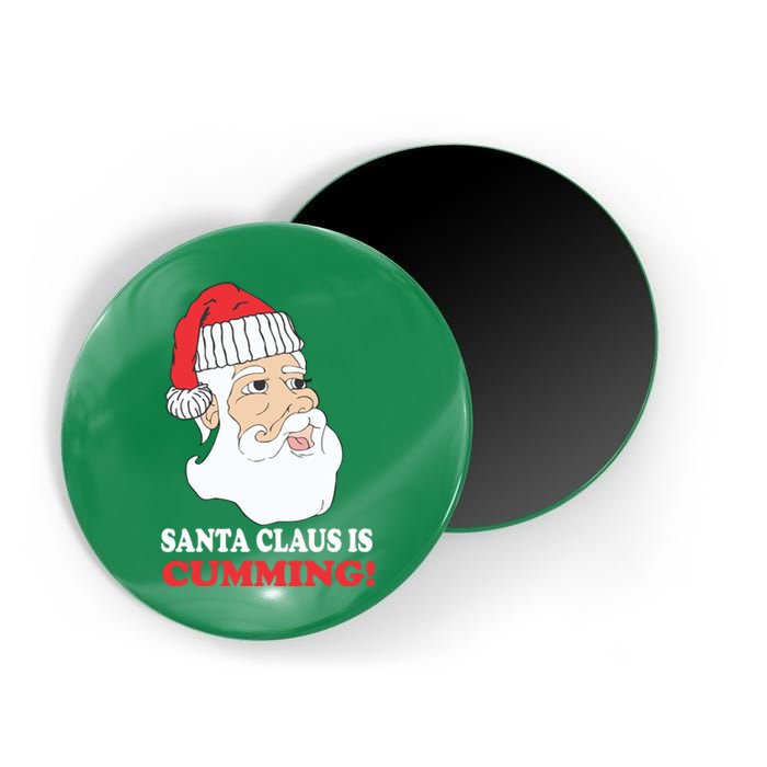 Santa Claus Is Cumming Dirty Humor Magnet