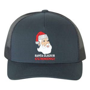 Santa Claus Is Cumming Dirty Humor Yupoong Adult 5-Panel Trucker Hat