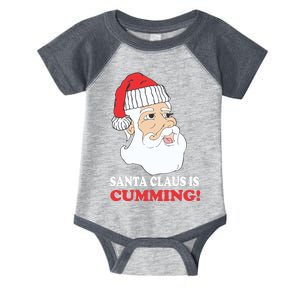 Santa Claus Is Cumming Dirty Humor Infant Baby Jersey Bodysuit