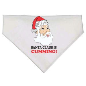 Santa Claus Is Cumming Dirty Humor USA-Made Doggie Bandana