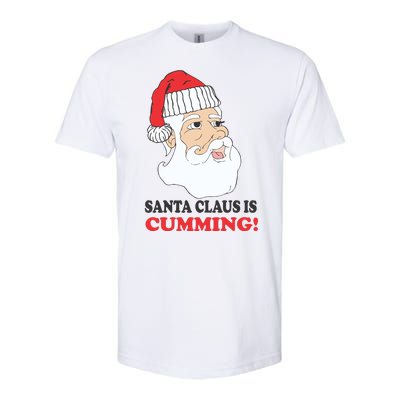 Santa Claus Is Cumming Dirty Humor Softstyle CVC T-Shirt