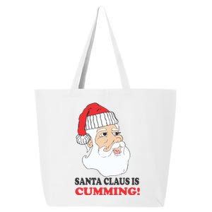 Santa Claus Is Cumming Dirty Humor 25L Jumbo Tote