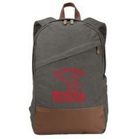 Santa Claus It's The Most Wonderful Time For A Beer Christmas Cotton Canvas Backpack
