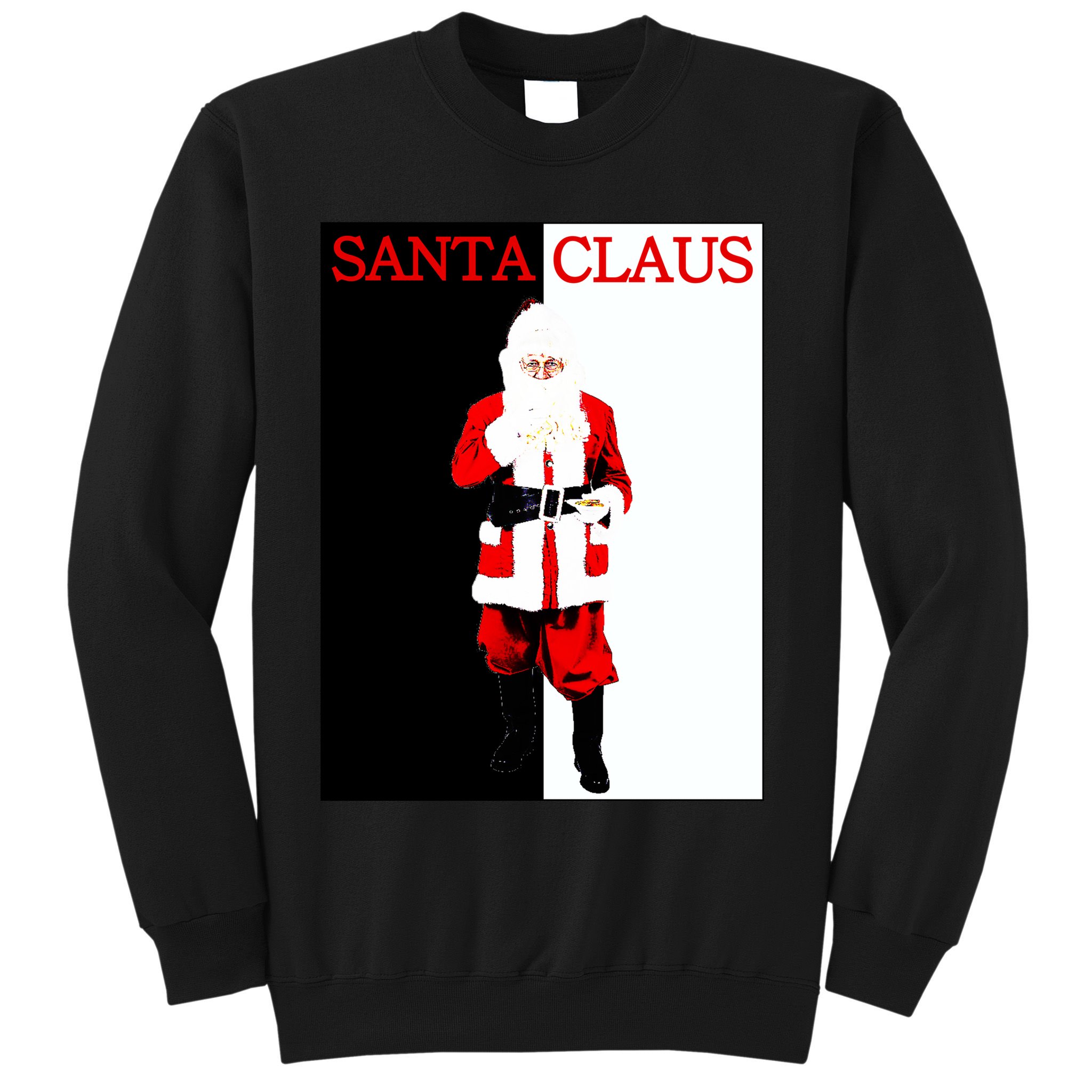 Santa Claus Mafia Movie Poster Christmas Sweatshirt