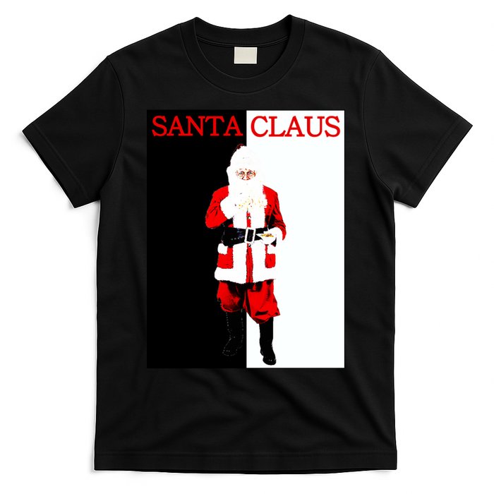 Santa Claus Mafia Movie Poster Christmas T-Shirt