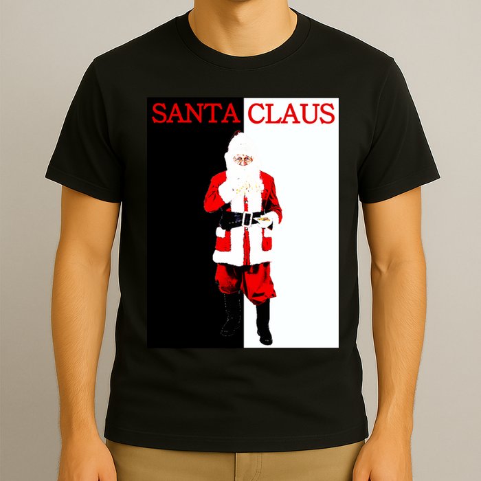Santa Claus Mafia Movie Poster Christmas T-Shirt