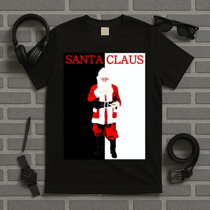 Santa Claus Mafia Movie Poster Christmas T-Shirt