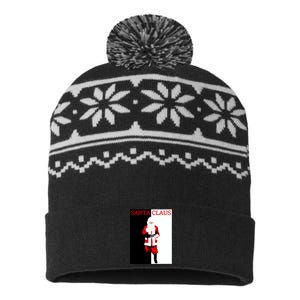 Santa Claus Mafia Movie Poster Christmas USA-Made Snowflake Beanie