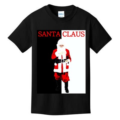 Santa Claus Mafia Movie Poster Christmas Kids T-Shirt