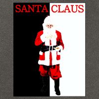 Santa Claus Mafia Movie Poster Christmas Cotton Canvas Backpack