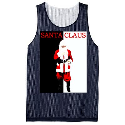 Santa Claus Mafia Movie Poster Christmas Mesh Reversible Basketball Jersey Tank