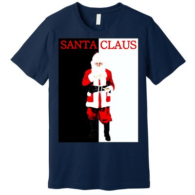 Santa Claus Mafia Movie Poster Christmas Premium T-Shirt