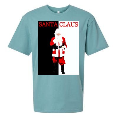 Santa Claus Mafia Movie Poster Christmas Sueded Cloud Jersey T-Shirt