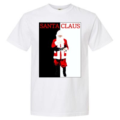 Santa Claus Mafia Movie Poster Christmas Garment-Dyed Heavyweight T-Shirt