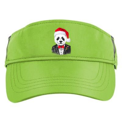 Santa Claus Panda Bear Adult Drive Performance Visor