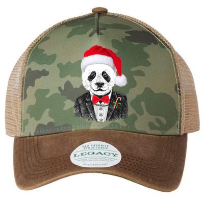 Santa Claus Panda Bear Legacy Tie Dye Trucker Hat