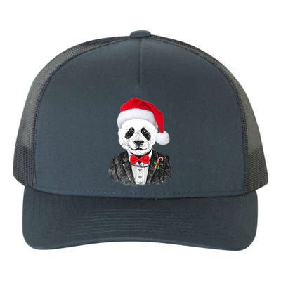 Santa Claus Panda Bear Yupoong Adult 5-Panel Trucker Hat