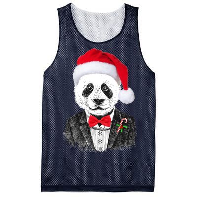 Santa Claus Panda Bear Mesh Reversible Basketball Jersey Tank