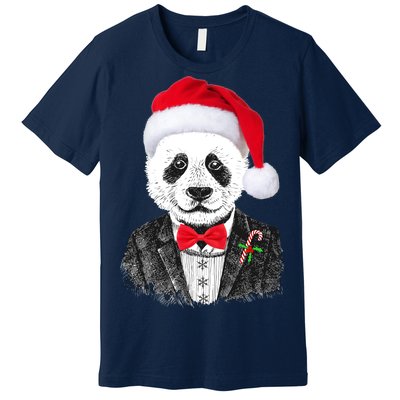 Santa Claus Panda Bear Premium T-Shirt