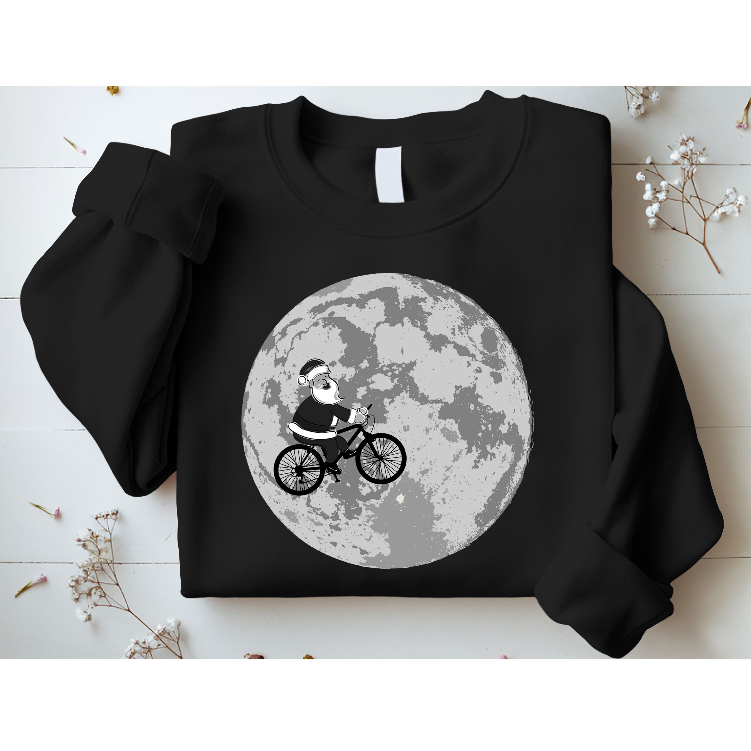 Santa Claus To The Moon Sweatshirt