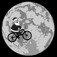 Santa Claus To The Moon Sweatshirt