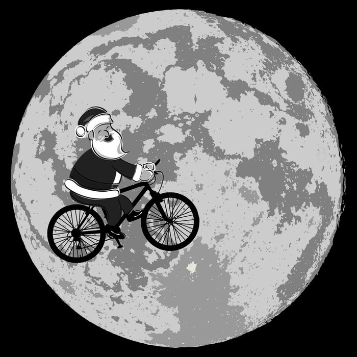 Santa Claus To The Moon Sweatshirt