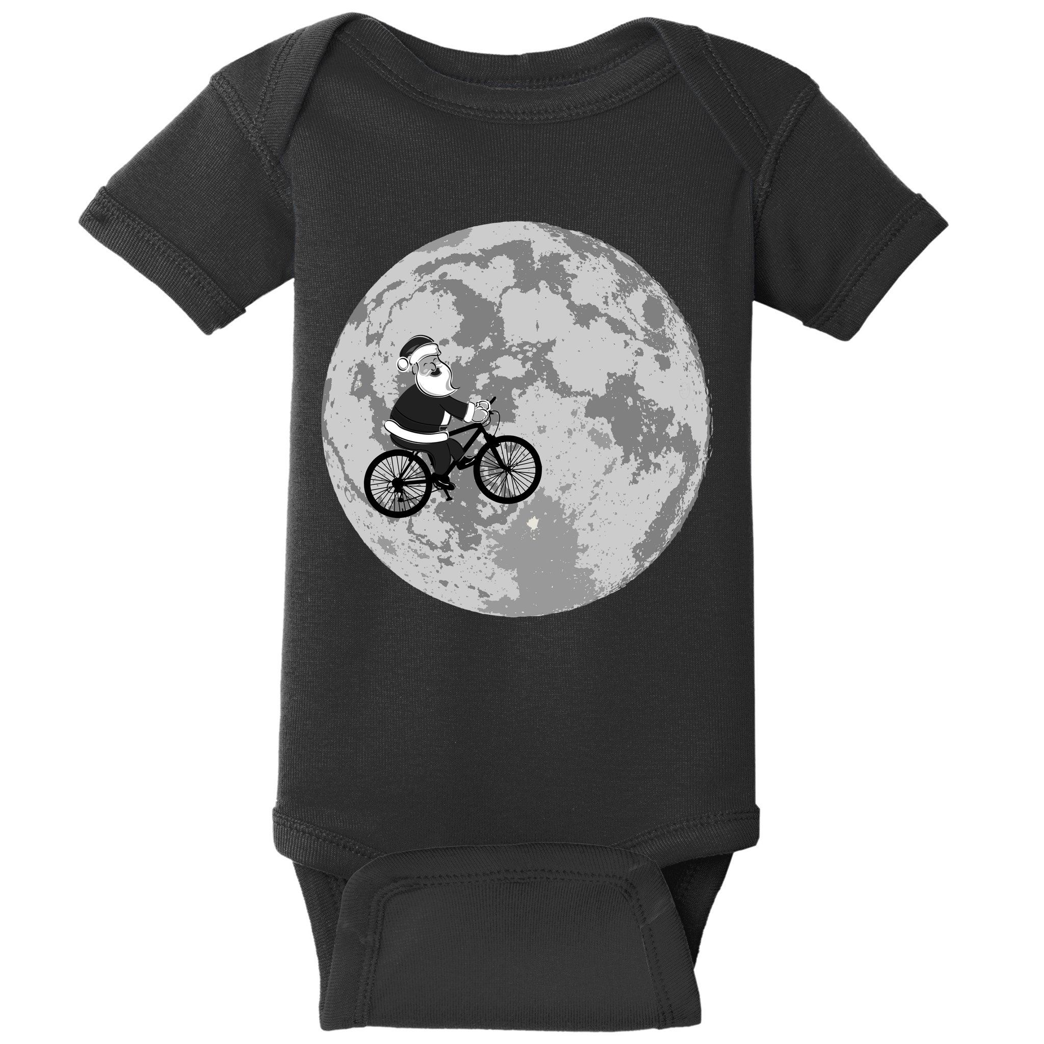 Santa Claus To The Moon Baby Bodysuit