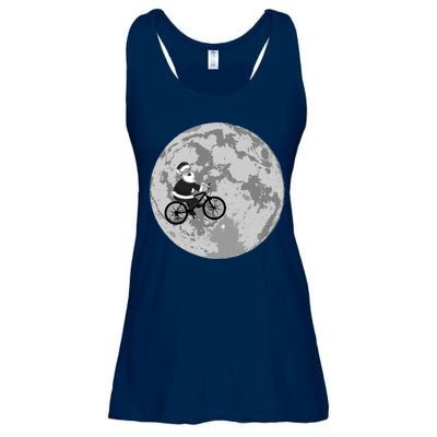 Santa Claus To The Moon Ladies Essential Flowy Tank