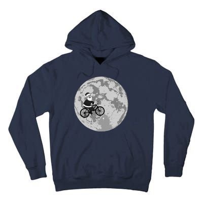 Santa Claus To The Moon Tall Hoodie