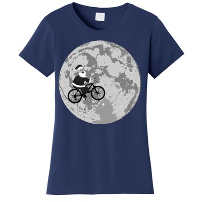 Santa Claus To The Moon Women's T-Shirt