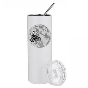 Santa Claus To The Moon Stainless Steel Tumbler