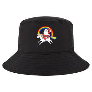 Santa Claus Unicorn Christmas Magic Cool Comfort Performance Bucket Hat