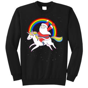 Santa Claus Unicorn Christmas Magic Sweatshirt