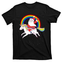 Santa Claus Unicorn Christmas Magic T-Shirt