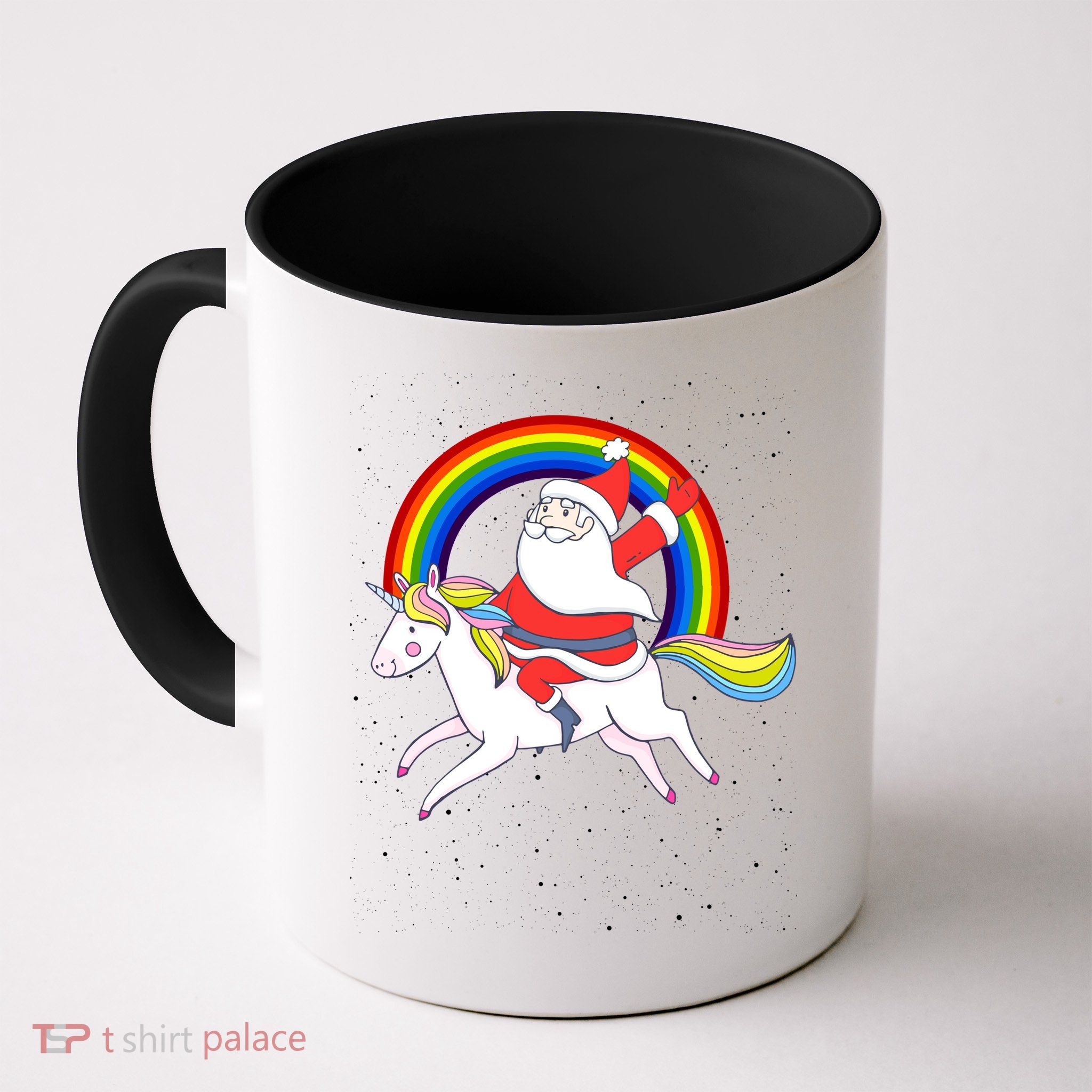 Santa Claus Unicorn Christmas Magic Mug