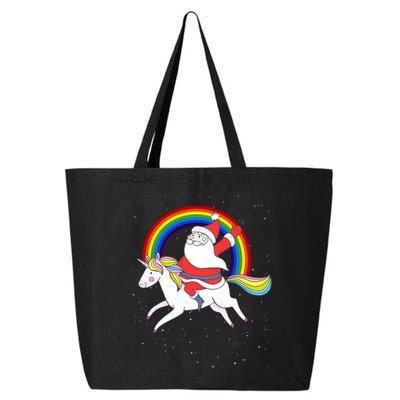 Santa Claus Unicorn Christmas Magic 25L Jumbo Tote