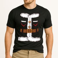Santa Clause Costume Funny Chrismas Suit Cooling Performance Crew T-Shirt