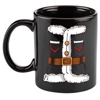 Santa Clause Costume Funny Chrismas Suit 11oz C Handle Ceramic Mug