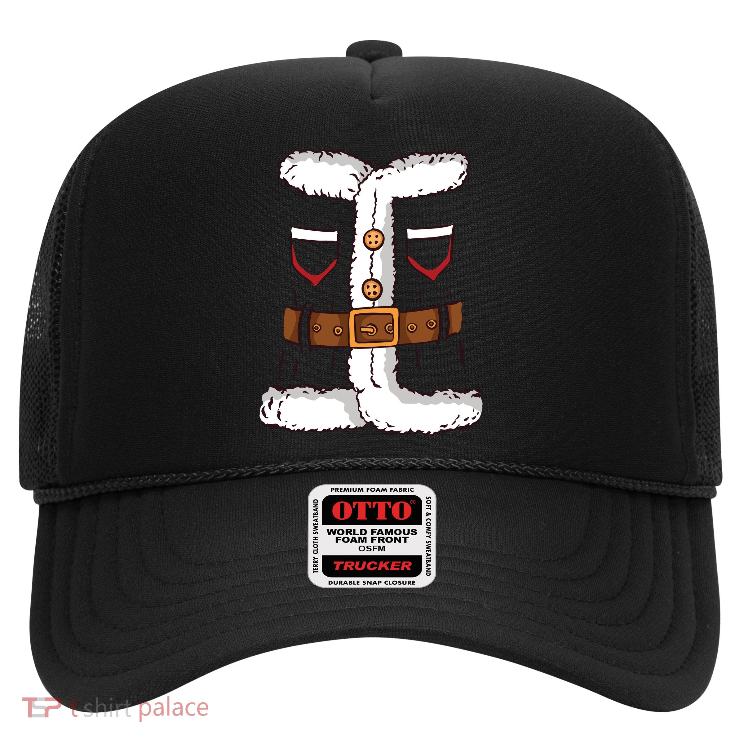 Santa Clause Costume Funny Chrismas Suit Trucker Hat