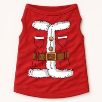 Santa Clause Costume Funny Chrismas Suit Doggie Tank