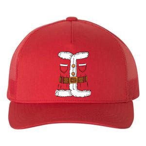 Santa Clause Costume Funny Chrismas Suit Yupoong Adult 5-Panel Trucker Hat